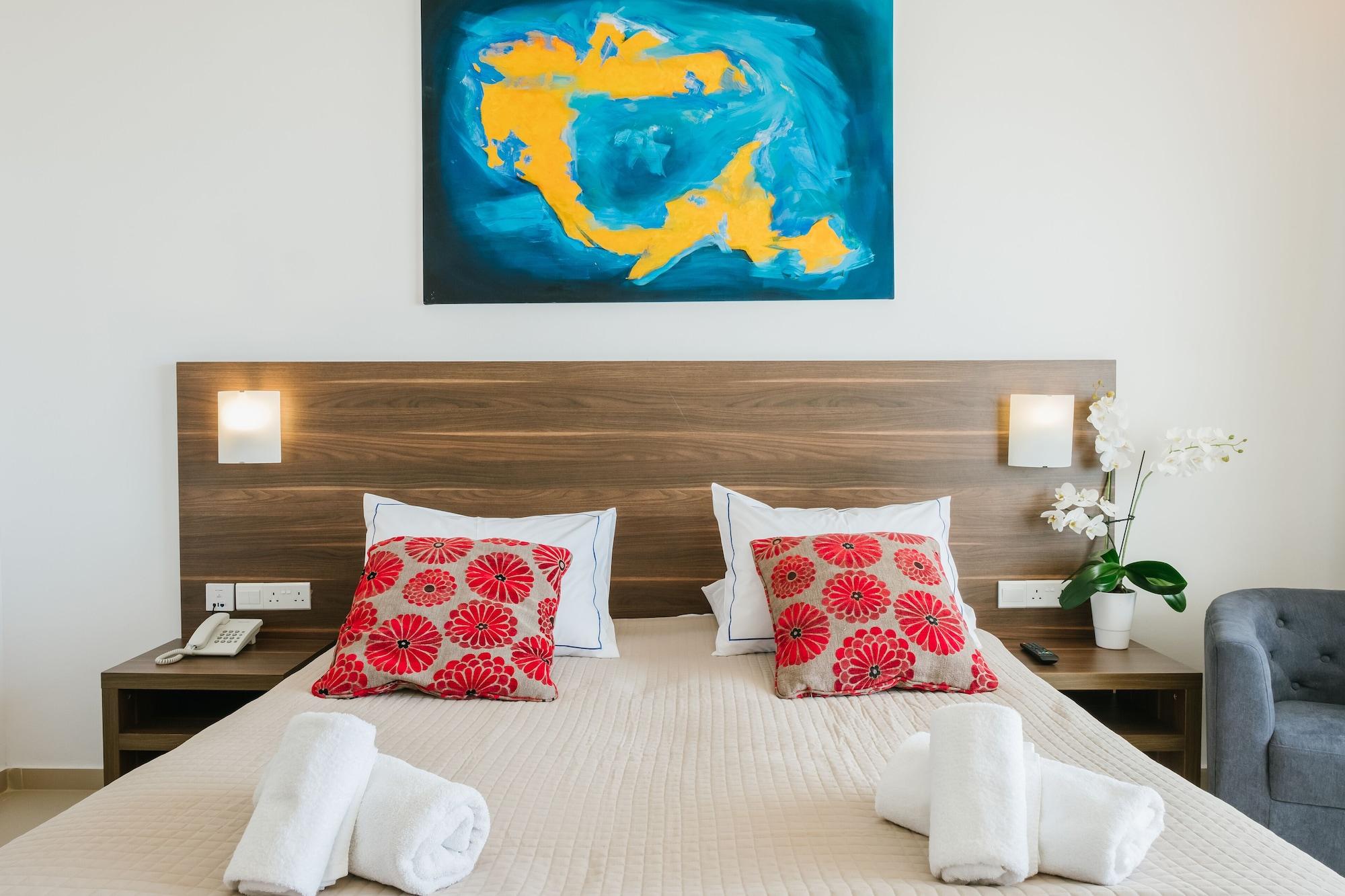 Theo Sunset Bay Hotel Kissonerga Ngoại thất bức ảnh