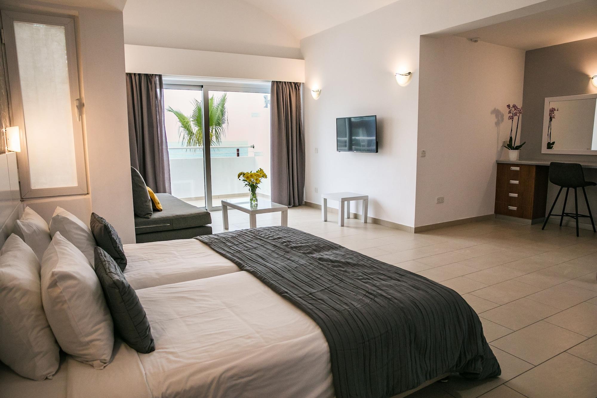 Theo Sunset Bay Hotel Kissonerga Ngoại thất bức ảnh
